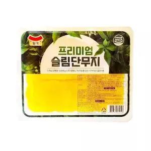 일가 프리미엄 슬림단무지 2.7kg 업소용 대용량