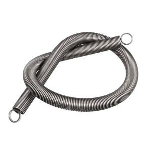 1/2피스 연장 스프링 0.3mm-0.9mm 와이어 직경 OD 300mm 자유 길이 스틸 소형 듀얼 후크 코일 텐션