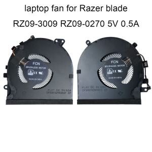 Razer Blade 15 RZ09-0270 02705E76 RZ09 3009 E97 GPU 쿨러 라디에이터 팬용 노트북 CPU 냉각 팬 DFS5K 12