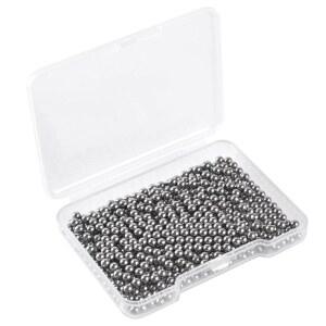 304 스테인리스 스틸 베어링 볼 - 3mm 정밀 500개 자전거 베어링, 스케이트보드, 서랍 슬라이드, 낚시 릴 및 공구 수리(비자성)를 위한 방청 부식 방지 기능 제공