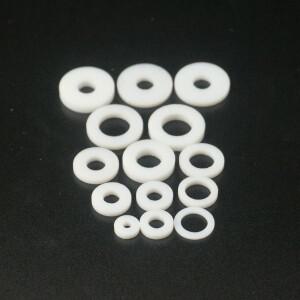 PTFE 플랫 와셔 개스킷 스페이서 씰링, 압력 게이지용 OD 8.5mm-18mm ID 3mm-10mm 두께 2mm 3mm, 50 사이즈
