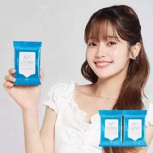 휴대용 파우더 데오도란트 바디 페이퍼 샤워티슈 쿨시트러스 10매 X 2개