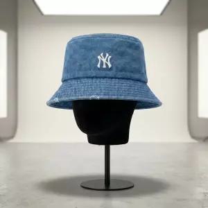 MLB 키즈 피그먼트 데님 워싱 버킷햇 뉴욕양키스 BLUE 7AHTB026N 50BLS