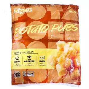 Aigere 테이터펍스 맛감자 감자튀김 2kgX6봉