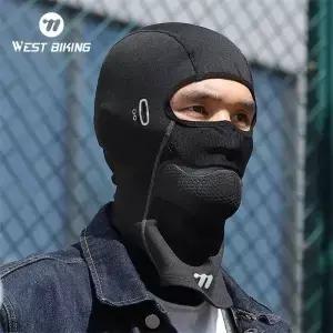 서쪽 자전거 따뜻한 사이클링 페이스 마스크 턱 보호 겨울 발라크라바 모자 방풍 스카프 스키 오토바이 넥