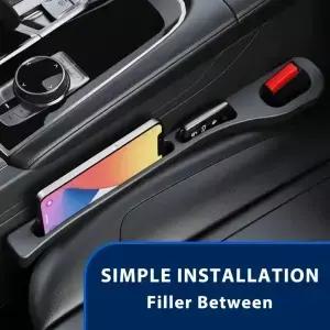 2개입 자동차 시트 틈새 채우기 사이 내부 장식 액세서리 메르세데스 벤츠 GLC 클래스 X253 C253 GLC260용