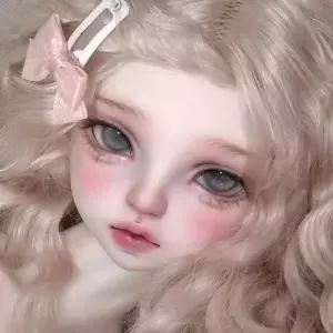 bjd 인형 4 아름다운 인어 수지 메이크업 머리 생일 선물 제공