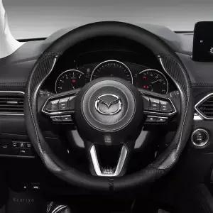 자동차 스티어링 휠 커버 마쓰다 2 3 6 스액티브 CX5 BL BM MX5 아테나 악셀라 디안테 데 프리매시