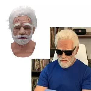 할로윈 마스크 현실적인 변화무쌍한 시뮬레이션 풀 페이스 역할극 학교 파티 모임 게임 커버