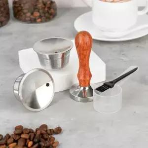 Dolce Gusto 모델과 호환되는 리필 가능 커피 캡슐 컵 재사용 포드 메이커 액세서리