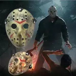영화 하키 마스크 Jason Voorhees 금요일 3 번째 공포 무서운 할로윈 파티 프레 성인 남성 선물