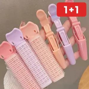 뿌리 볼륨집게 헤어롤 앞머리 헤어핀 구르프 정수리 볼륨업 셋팅  1+1