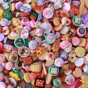 10-20PCS 미니어처 인형의 집 음식 슈퍼마켓 미니 스낵 시뮬레이션 주방 액세서리 장난감