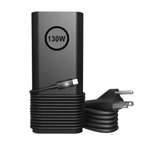 130W USB C 노트북 충전기 Dell XPS 15 17 9500 9510 9520 9530 9700 9710 9720 2in1, 정밀도 5550 5560 5530 5570 5470 5480 5760, Latitude 5431용 타입 컴퓨터 전원 코드 호환