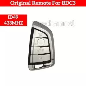 키채널 개 자동차 스마트키 ID49 433MHZ 키리스 폴딩키 B3 리모컨 복제키 BMW G 시리즈용 KD X4 키툴
