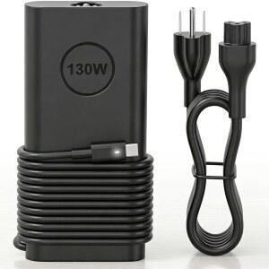 130W USB C 노트북 충전기 Dell XPS 15 17 9575 9500 9510 9520 9530 9700 9710 9720 9730 정밀도 5530 5550 5560 5750 5760 5770 Latitude 5401 5411 5501 5511 5520 전원 공급 코드 호환