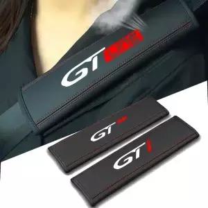 Pcs 자동차 좌석 커버 케이스 보호대 어깨 스트랩 패드 푸조 GT 라인 508 2008 5008 4008 308 RCZ