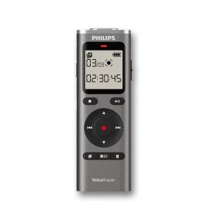 필립스 DVT1170 보이스트레이서 오디오 레코더 8GB 마이크로 SD 카드 슬롯 360 뛰어난 사운드 제공