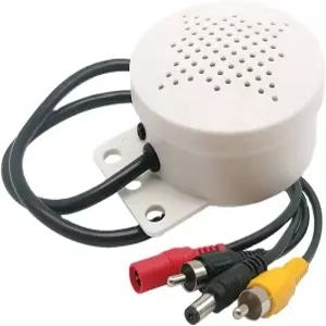 CCTV 카메라 DVR 시스템 IP 위한 Vanxse 오디오 수신기 및 비디오 미니 앰프 마이크 스피커 고감도 양방향