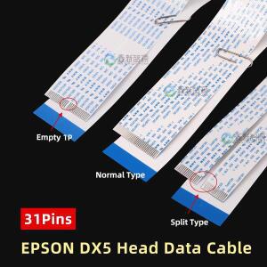 5개/몫 EPSON DX5 프린트 헤드 케이블 31P FFC 플랫 데이터 Allwin Human 에코 솔벤트 프린터 31핀