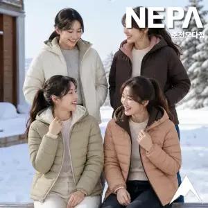 [네파]경량패딩 리버서블 여자 덕다운패딩 역시즌패딩 아웃도어자켓 보온 발열 다운자켓7L82022_CC