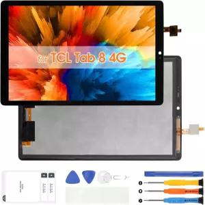 TCL Tab 8 4G용 LCD 디스플레이 4G 화면 교체 932g 932x 932x2 9048S 터치스크린 디지저 패널 유리 풀