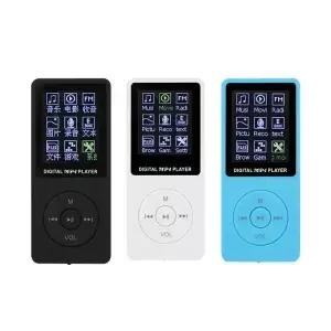 KLW 디지털 비디오 MP3 음악 미디어 플레이어 8인치 LCD 지원 32GB TF 카드 FM 라디오 홈 사진 스포츠 도구