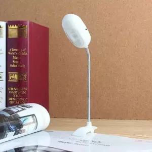 3구 LED 독서등 집게스탠드 와이어 북라이트
