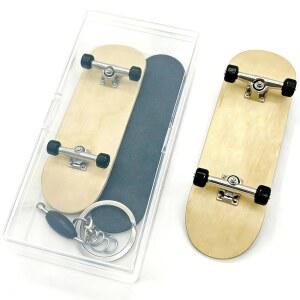 얼리글린트CX 컴플리트 핑거보드 세트 - 5겹 캐나다 메이플 데크(100mm x 32mm), 합금 트럭, ABEC-5가 장착된 베어링 휠, 그립 테이프 및 액세서리 | 트릭용 프로