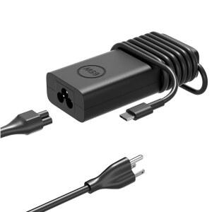 여행 및 사무실 사용에 적합한 Dell Inspiron 5482 5582 7390 7440, Pro 13 14 16, XPS 12 14, 크롬북 3100 5190, Latitude 7400 7410 7440 노트북과 호환되는 SLRIOY 65W USB-C 충전기