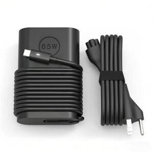 YBRUZRUB 65w 60w USB-C 노트북 충전기 Dell Latitude 5420 5450 5550 7420 5540 XPS 13 9250 9360 9365 9370 9380 9350 크롬북 3100 3400 la65nm170 02YK0F 타입 C 어댑터 전원 코드와 호환됩니다