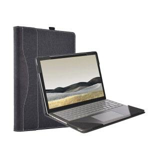 Microsoft Surface Laptop 5용 Forubar 케이스 13.5인치, 호환 가능한 노트북 커버, 브래킷 및 미끄럼 방지 포함