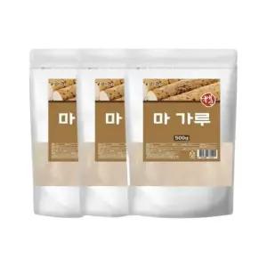 마가루 효능 마분말 500g 3개