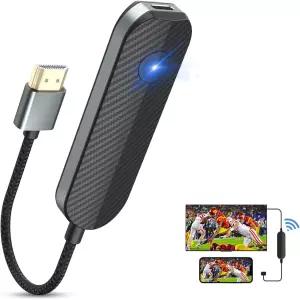 4K 080P 무선 HDMI 디스플레이 어댑터 WiFi 스트리밍 영화 iPhone iPad Android 태블릿 노트북 윈도우 투