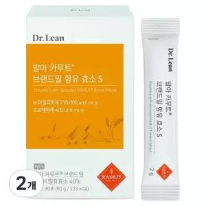 닥터린 발아 카무트 브랜드밀 함유 효소 S 30p 60g 2개 선물세트 친정 추석 가족 한가위 명절