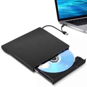 노트북용 Hcsunfly 외장 CD/DVD 드라이브 TypeC 플레이어 USB 30 휴대용 버너 라이터 리더 Mac Air
