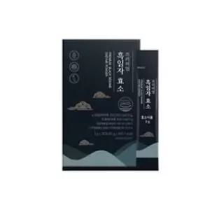 2개 프리미엄흑임자효소 탄수화물 분해 유산균 흑임자100 소화 효소 X 30포 월분 1박스 선물세트 친정 한가