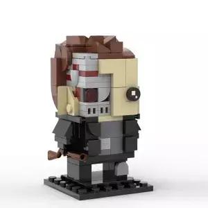 Moc 게임 영화 시리즈 캐릭터 인형 Brickz 액션 피규어 모델 빌딩 블록 조립 장 로봇 휴일 선물