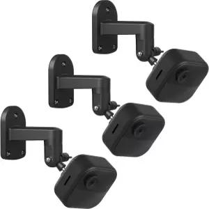 크 아웃도어 4세대 XT/XT2 미니 카메라 장착 브래킷 벽면 위한 3팩 조절 가능한 핏