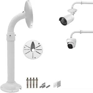 WiTi 카메라 마운트 브래킷 6인치 베이스 57인치236인치 확장 가능한 J폴 Reolink Amcrest IP 시스템 실외