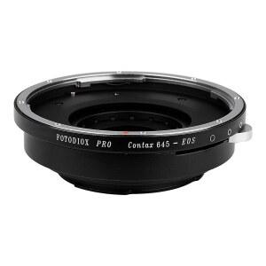 포토디옥스 프로 IRIS 렌즈 마운트 어댑터 콘탁스 645 렌즈와 호환되는 캐논 EOS EF/EF-S 카메라