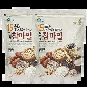 엔초이스 15곡이 들어간 건강참마밀 2개즉석 식사대용 건강 간편식