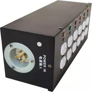 JUNMAN 6 채널 L230에서 2 에디슨 파워 디스트로 디스트리뷰터 박스 스테이지 DJ 조명 파티 이벤트 쇼용