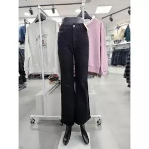 [뱅뱅]뱅뱅 세이브존06 봄 여성 캣워싱 인밴드 블랙 부츠컷 청바지 FQM155 (4657