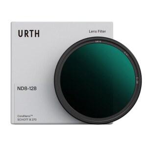 우르스 95mm ND8-128 가변 ND 렌즈 필터(플러스) u2014 3-7 스톱 레인지, HD 광학 유리 20층 나노 코팅 중립 밀도 필터 카메라용