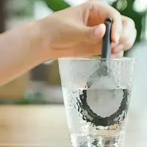 커피 캡슐 파우더 필터 스푼 티 인퓨저 재사용 가능한 루즈 스트레이너 백