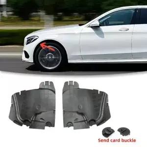 메르세데스벤츠 W205 C300/C350e/C400/C43/C63 AMG 2052023용 스플래시 가드 머드 플랩 (PP 블랙) OE