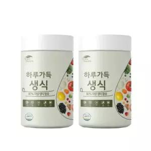 퓨어리턴 하루가득 생식 2통 8주분 건강식 국내산 식사대용 간편 아침 쉐이크 선식