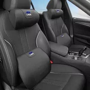 자동차 액세서리 Lada Vesta Niva Samara Kalina Largus Priora Xray Gra 용 좌석 머리 받침 지지대 메모리