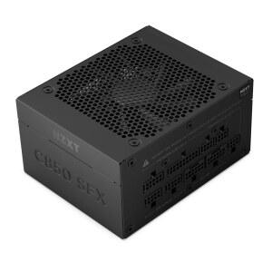 NZXT C850 SFX 골드 - 850W ATX 3.1 전원 공급 장치 80 플러스 사이베네틱스 플래티넘 완전 모듈식 PCIE 5.1 600W 12V-2X6 일본 커패시터 블랙